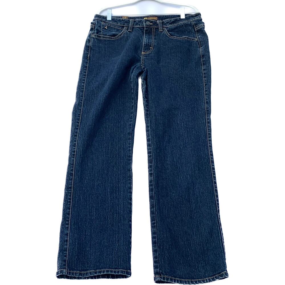 Sz. 10 - WRANGLER AURA From the Women at Wrangler Womens Straight Leg Blue Jeans